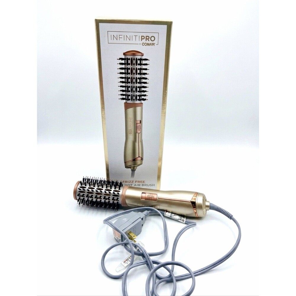 InfinitiPro by Conair Frizz Free Titanium Ceramic Air Styling Brush